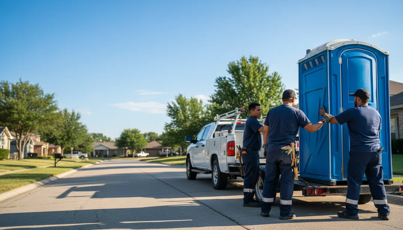 Portable Toilet Rental in Lucien, OK near me